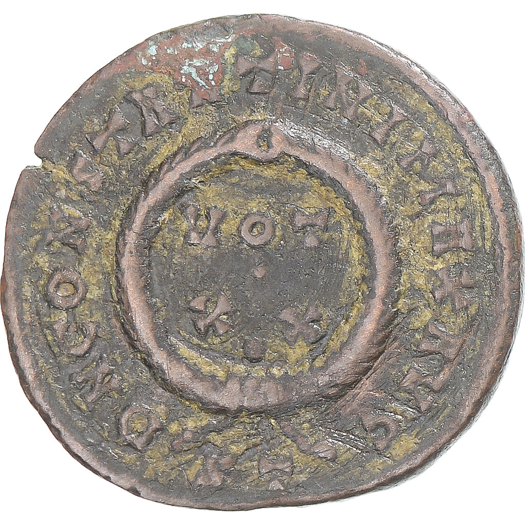 Monnaie, Constantin I, Fraction Æ, 307/310-337, Ostia, TB, Bronze