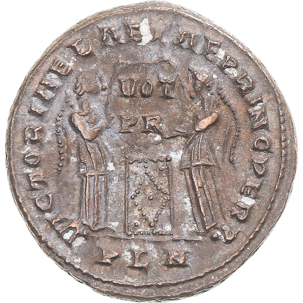 Moneda, Constantine I, Fraction Æ, 307/310-337, London, BC+, Bronce