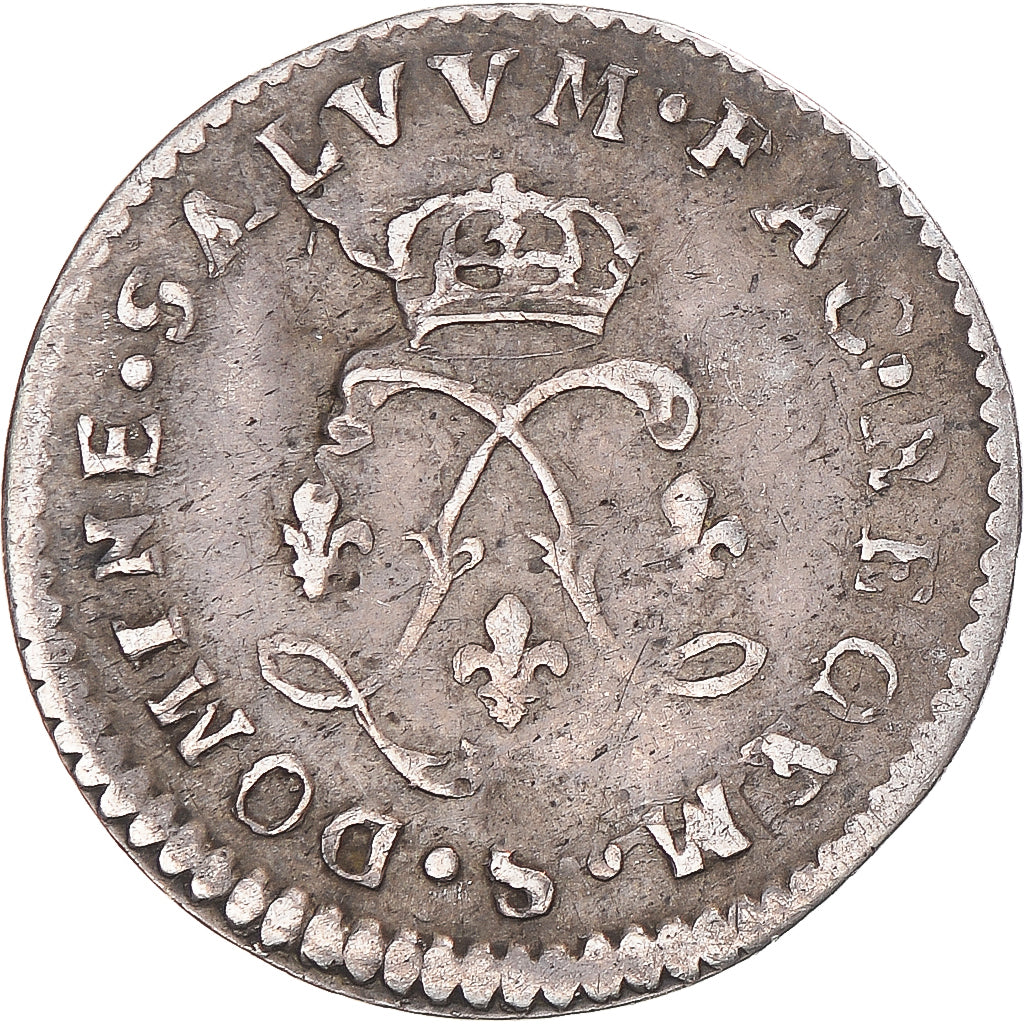 Münze, Frankreich, Louis XIV, 4 Sols aux 2 L, 1692, Reims, S+, Silber