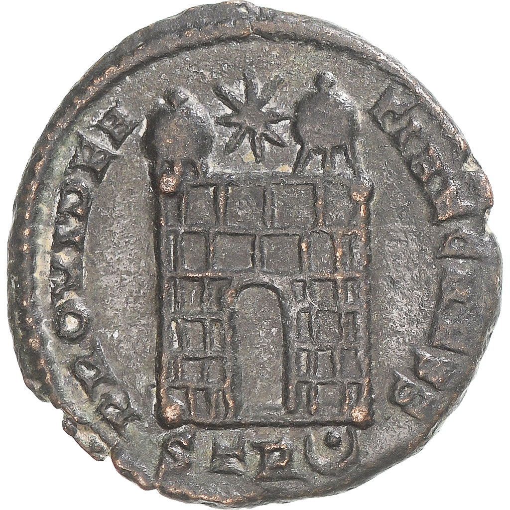 Münze, Constantine II, Follis, 317-337, Trier, S, Bronze