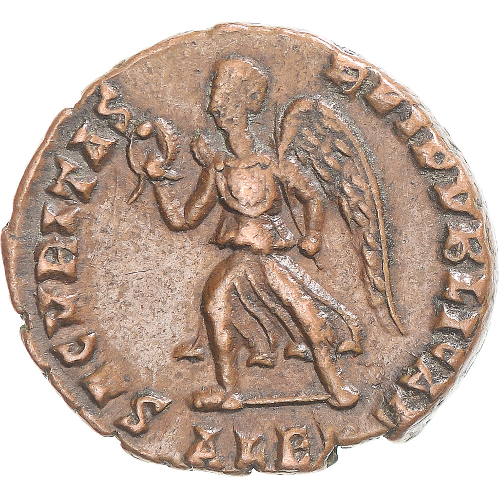 Coin, Valentinian I, Follis, 364-375, Alexandria, VF(30-35), Bronze
