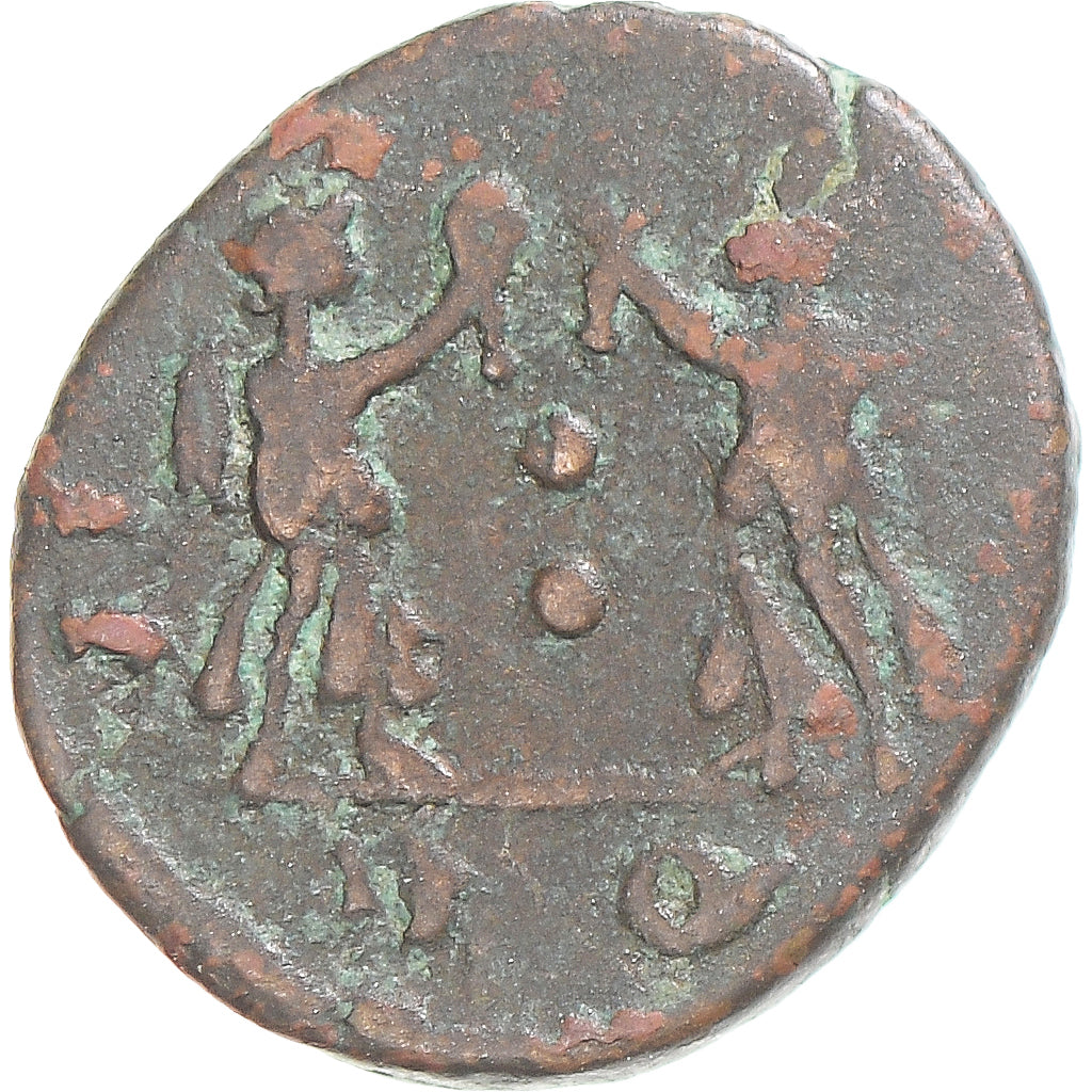 Münze, Theodosius I, Follis, 379-395, Aquileia, SGE+, Bronze