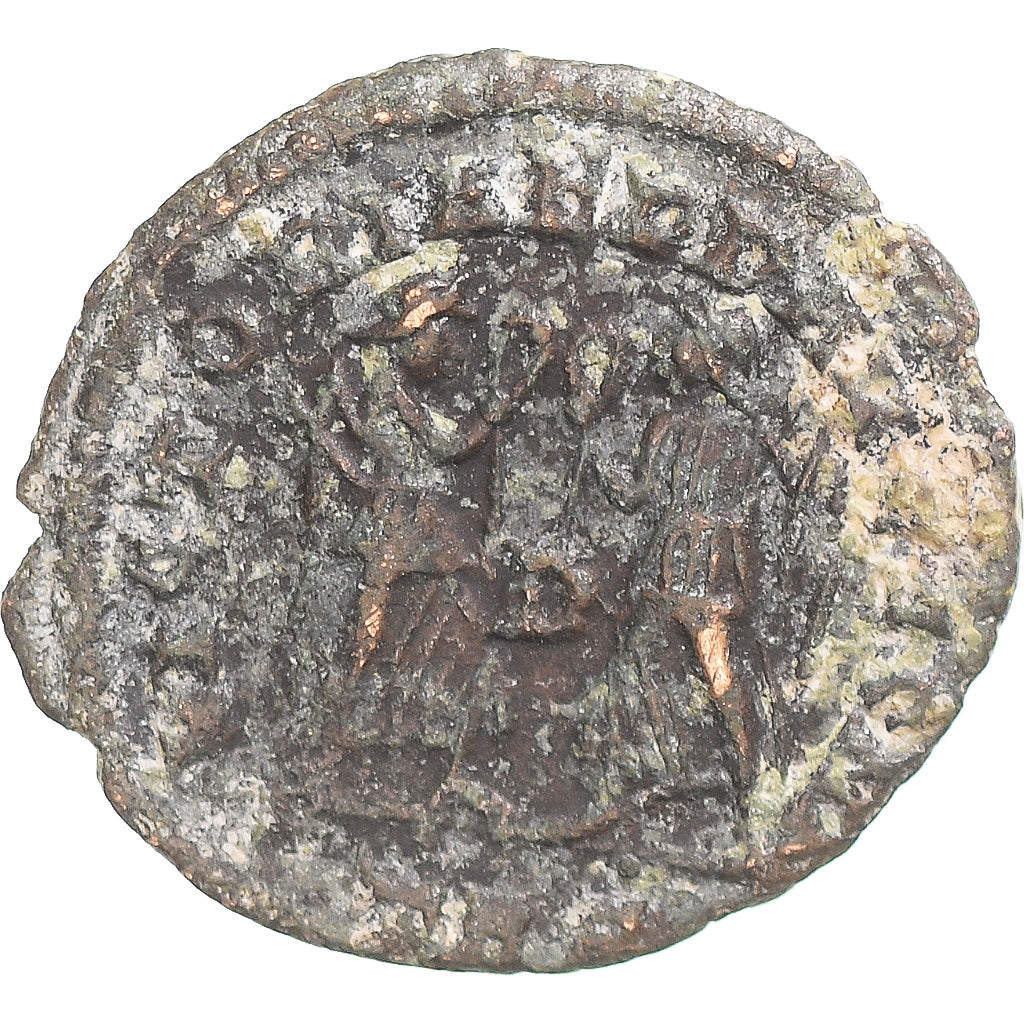 Monnaie, Constance II, Follis, 337-361, Trèves, B+, Bronze