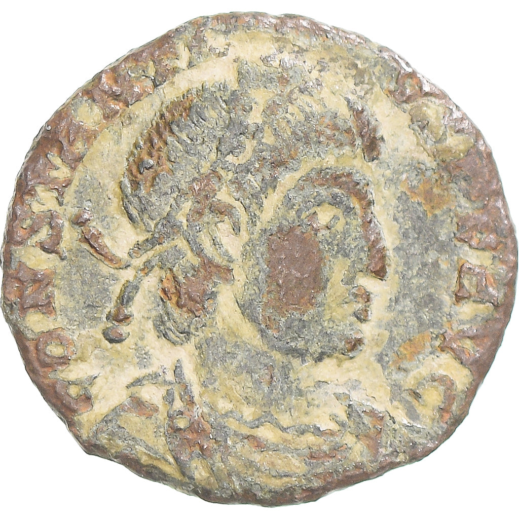 Moeda, Constantius II, Follis, 337-361, Uncertain Mint, F(12-15), Bronze