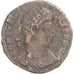 Moneda, Constantius II, Follis, 337-361, Siscia, BC+, Bronce