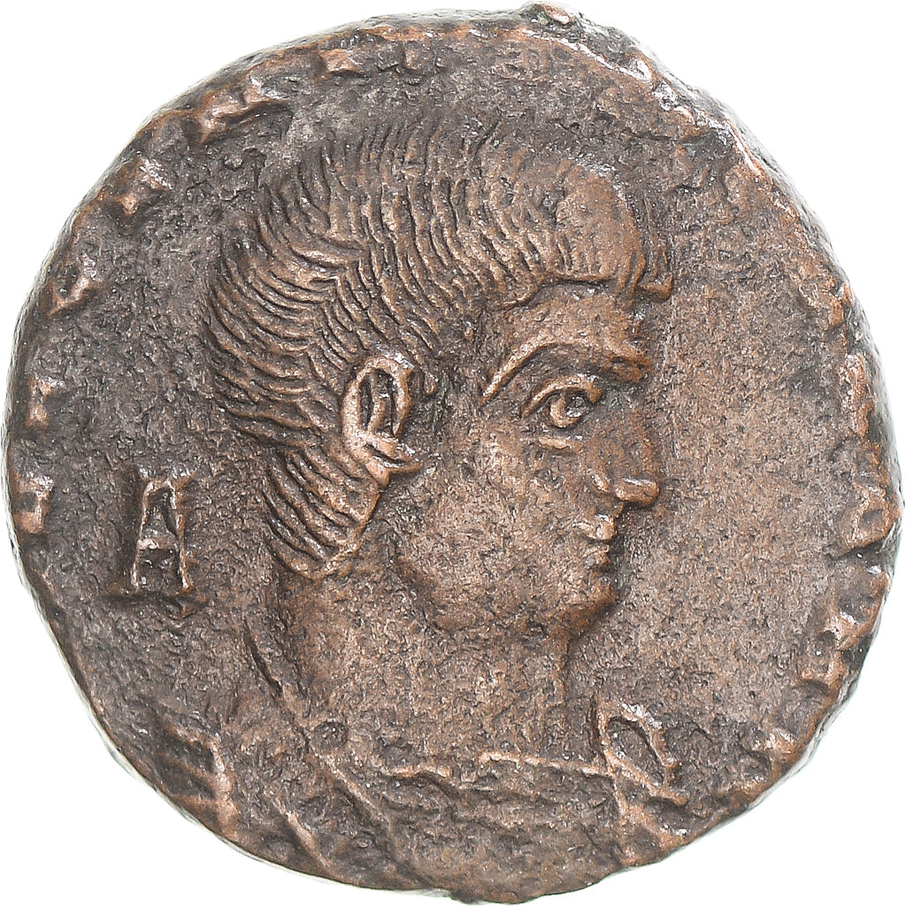 Coin, Magnentius, Follis, 350-353, Uncertain Mint, EF(40-45), Bronze