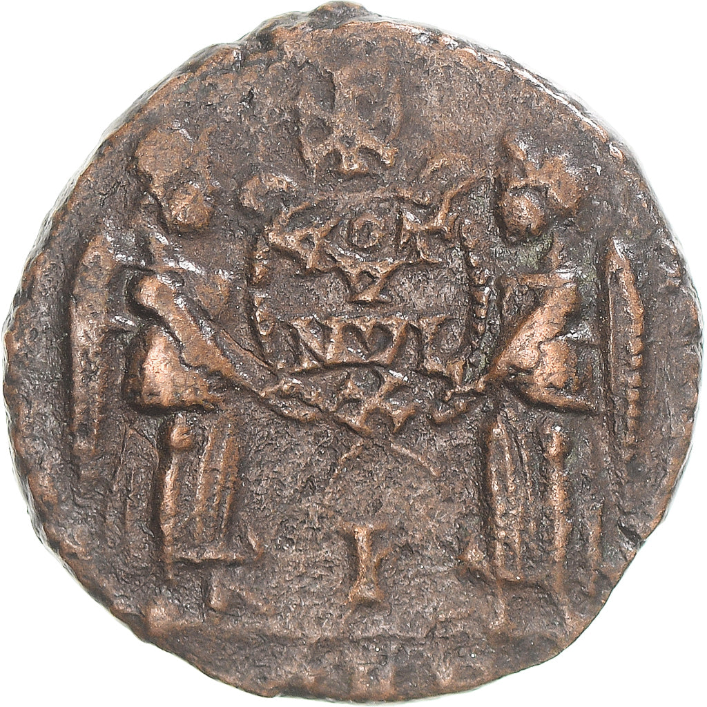 Coin, Magnentius, Follis, 350-353, Uncertain Mint, EF(40-45), Bronze