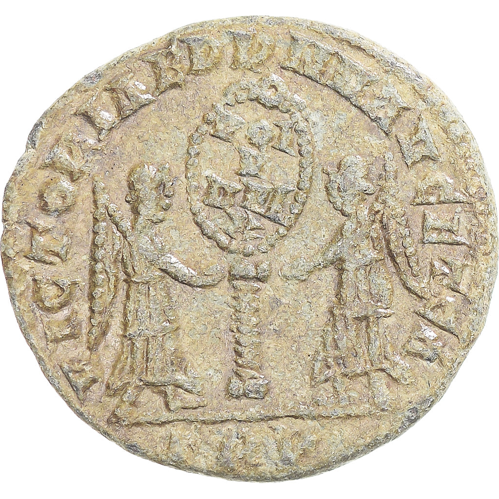 Moneta, Magnentius, Follis, 350-353, Ravenna, MB+, Bronzo