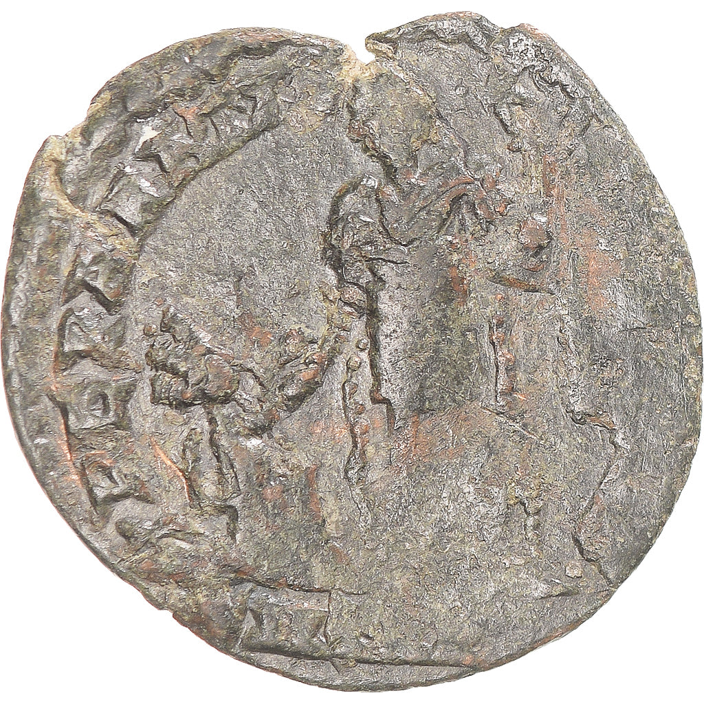 Moeda, Magnentius, Follis, 350-353, Uncertain Mint, VF(20-25), Bronze