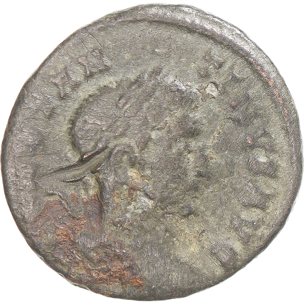 Munten, Constantijn II, Follis, 337-340, Lugdunum, FR+, Bronzen