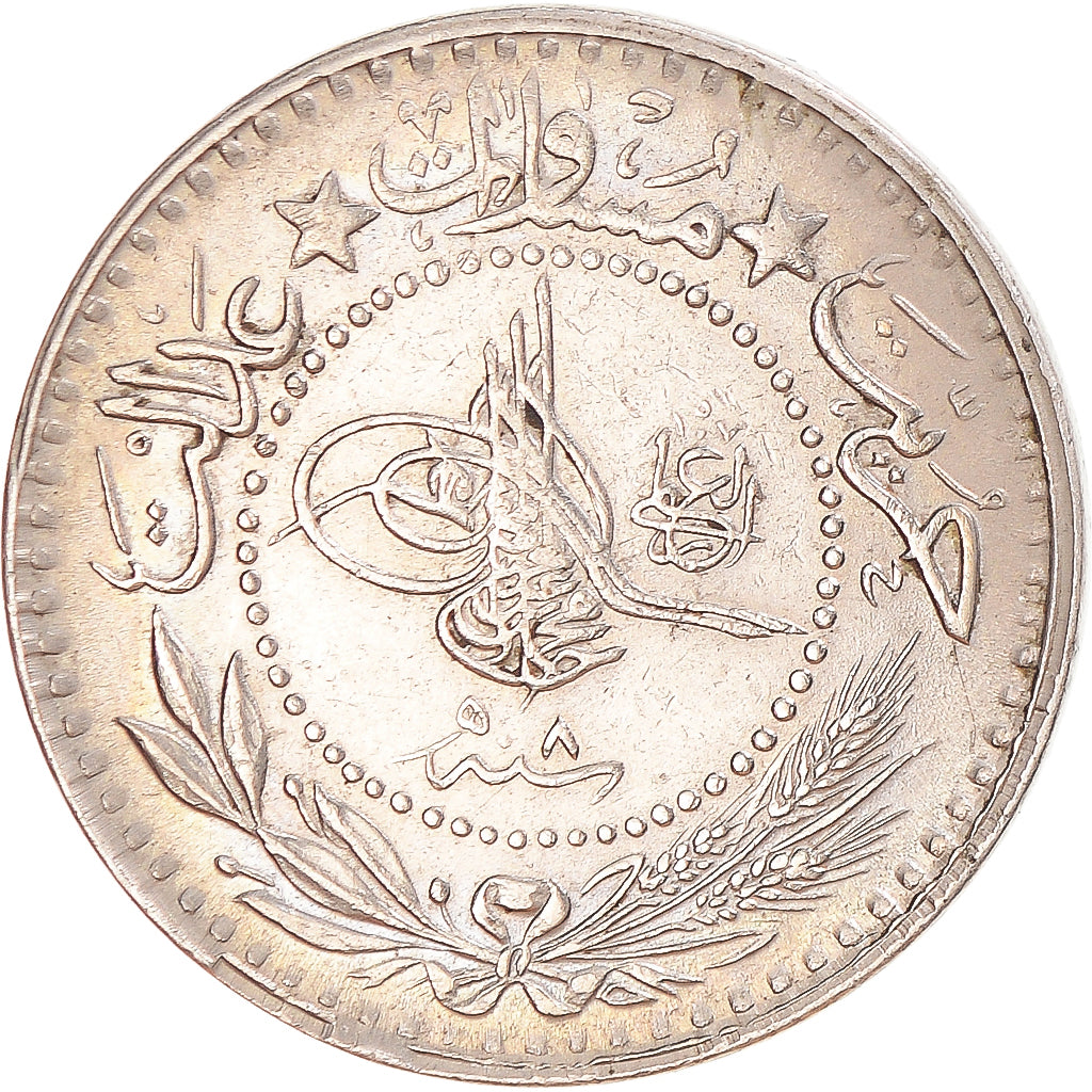 Monnaie, Turquie, Mehmed V, 10 Para, 1915/AH 1327, Istanbul, TTB+, Nickel