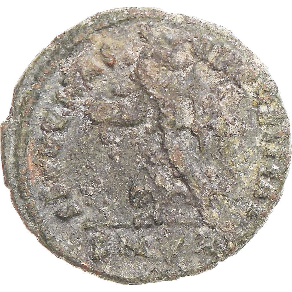 Moneta, Gratian, Follis, 367-383, Ravenna, MB, Bronzo