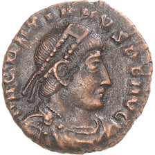 Coin, Gratian, Follis, 367-383, Siscia, VF(30-35), Bronze