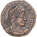 Coin, Gratian, Follis, 367-383, Siscia, VF(30-35), Bronze