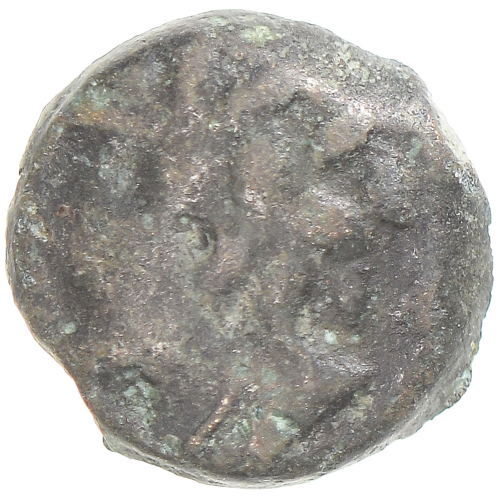 Coin, Veromandui, Bronze au lion / SOLLOS, 1st century BC, VF(20-25), Bronze