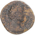 Moneta, Marcus Aurelius, Sesterzio, 159-160, Rome, B+, Bronzo, RIC:1352Ab