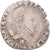 Moneta, Francia, Henri III, La Ligue, Demi Franc, 1590, Toulouse, MB+, Argento