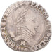 Coin, France, Henri III, La Ligue, Demi Franc, 1590, Toulouse, VF(30-35)