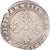 Moneda, Francia, Henri III, La Ligue, Demi Franc, 1590, Toulouse, BC+, Plata