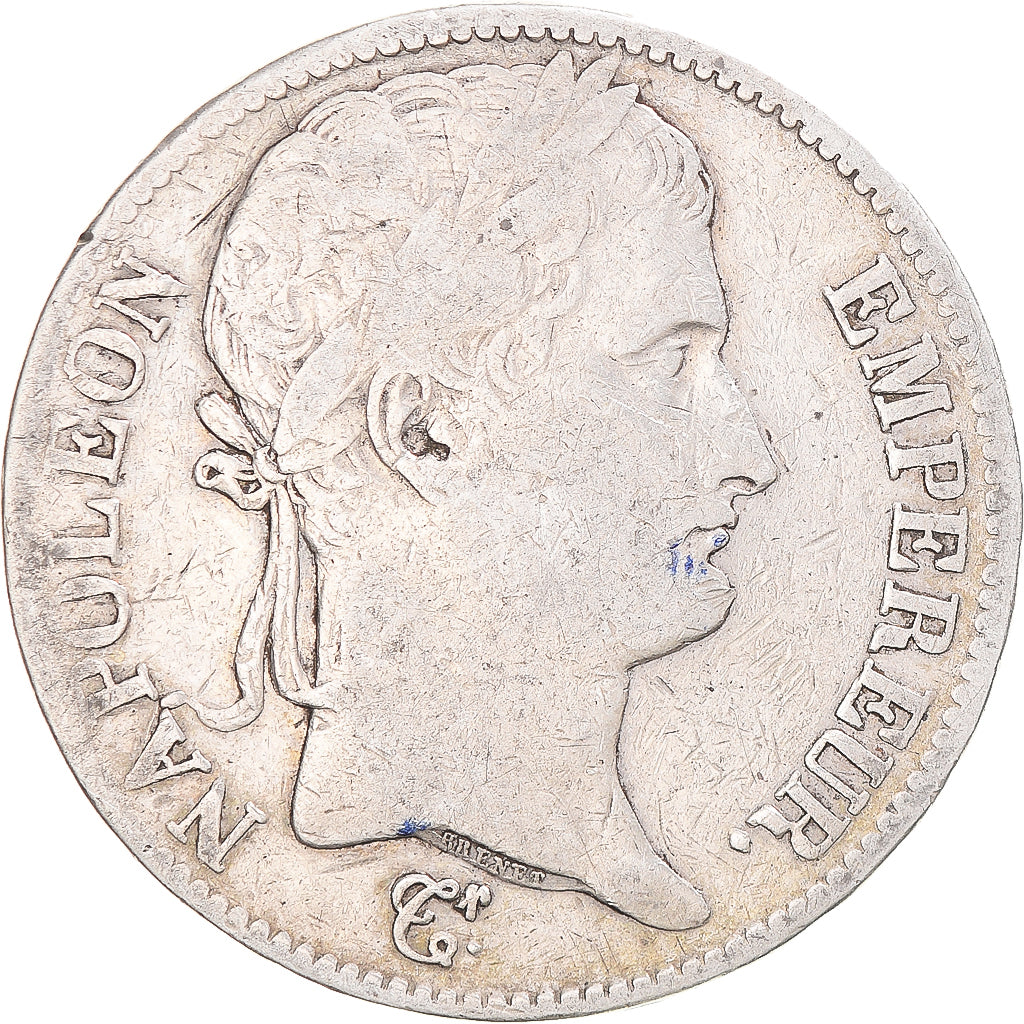 Münze, Frankreich, Napoleon I, 5 Francs, 1812, La Rochelle, S, Silber