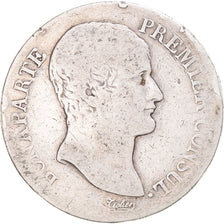 Moneta, Francia, Napoleon I, 5 Francs, An XI, Paris, B+, Argento, Gadoury:577