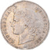 Moneda, Suiza, Helvetia, 5 Francs, 1891, Bern, BC+, Plata