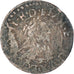 Moeda, França, Louis XIII, Double Tournois, 1637, Bordeaux, F(12-15), Cobre