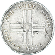 Moneta, CANTONI SVIZZERI, LUZERN, 20 Batzen, 1795, Lucerne, BB, Argento