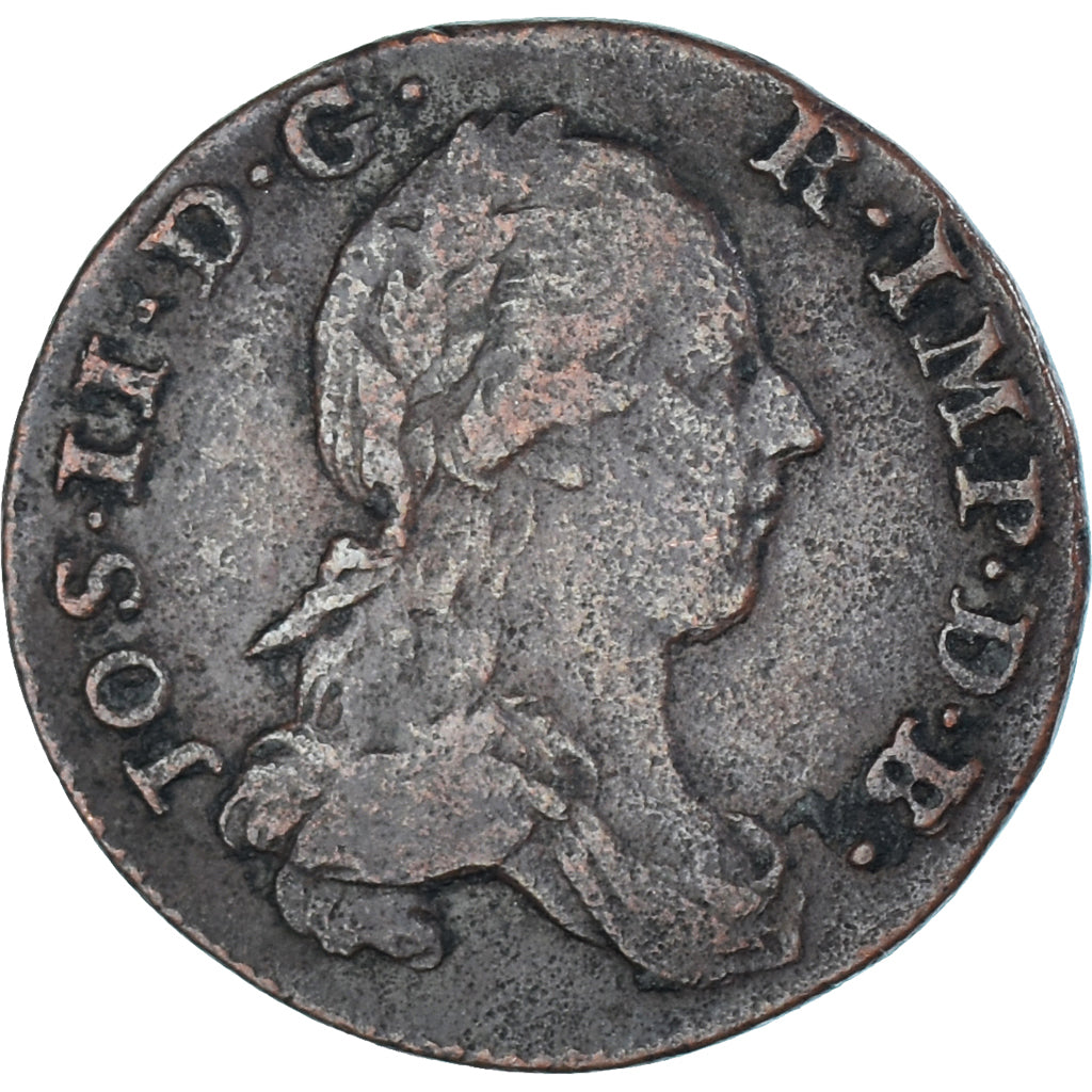 Münze, AUSTRIAN NETHERLANDS, Joseph II, Liard, 1782, Brussels, S+, Kupfer