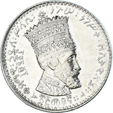 Moneda, Etiopía, Haile Selassie I, 25 Matonas, 1934, SC, Níquel