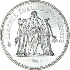 Coin, France, Hercule, 50 Francs, 1980, Paris, série FDC, MS(65-70), Silver
