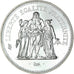 Coin, France, Hercule, 50 Francs, 1980, Paris, série FDC, MS(65-70), Silver