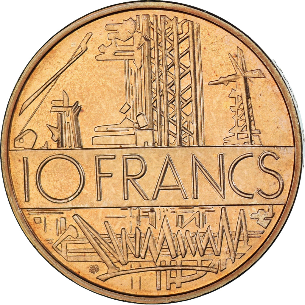 Monnaie, France, Mathieu, 10 Francs, 1980, Paris, FDC, tranche A, FDC