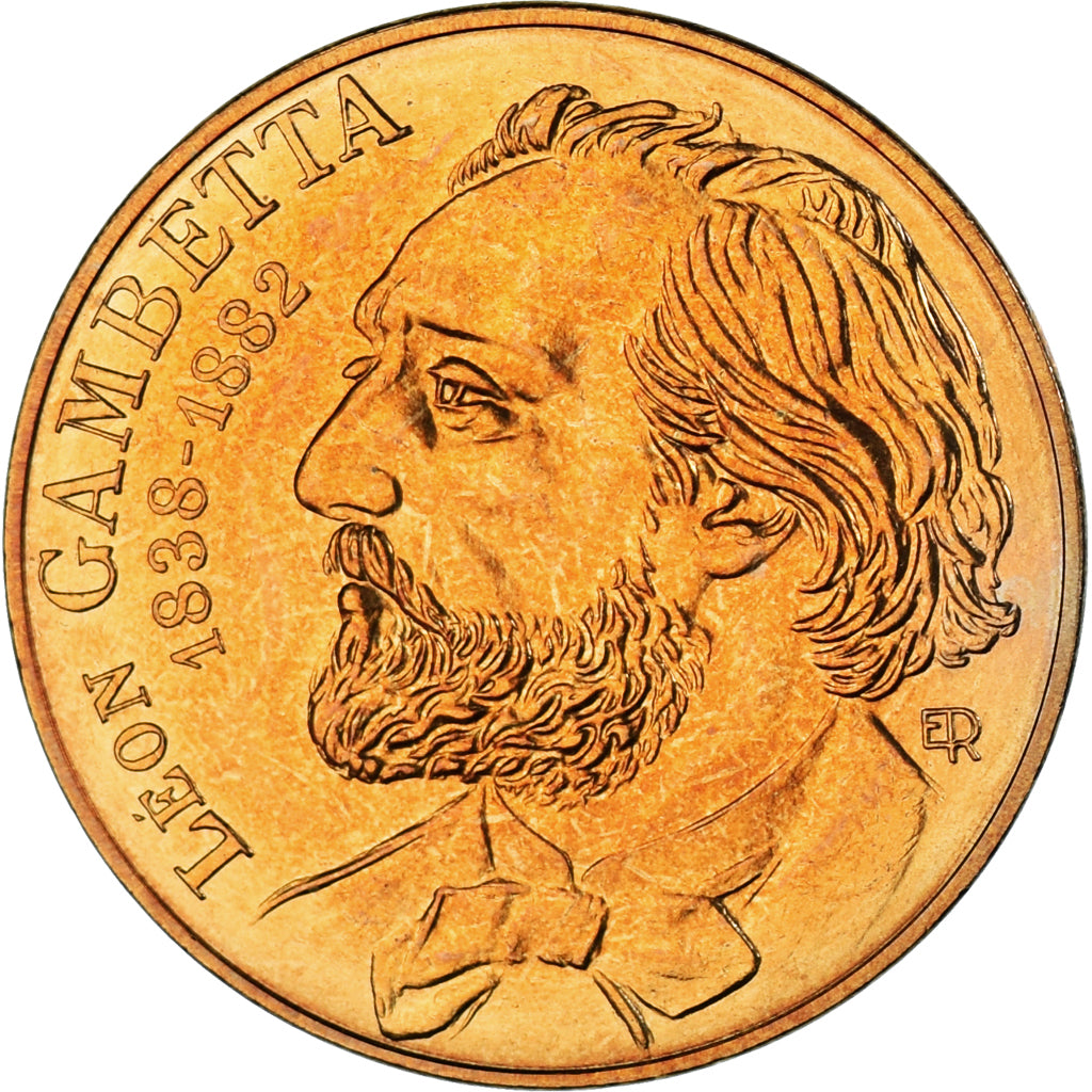 Monnaie, France, Gambetta, 10 Francs, 1982, Paris, série FDC, FDC, Cupronickel