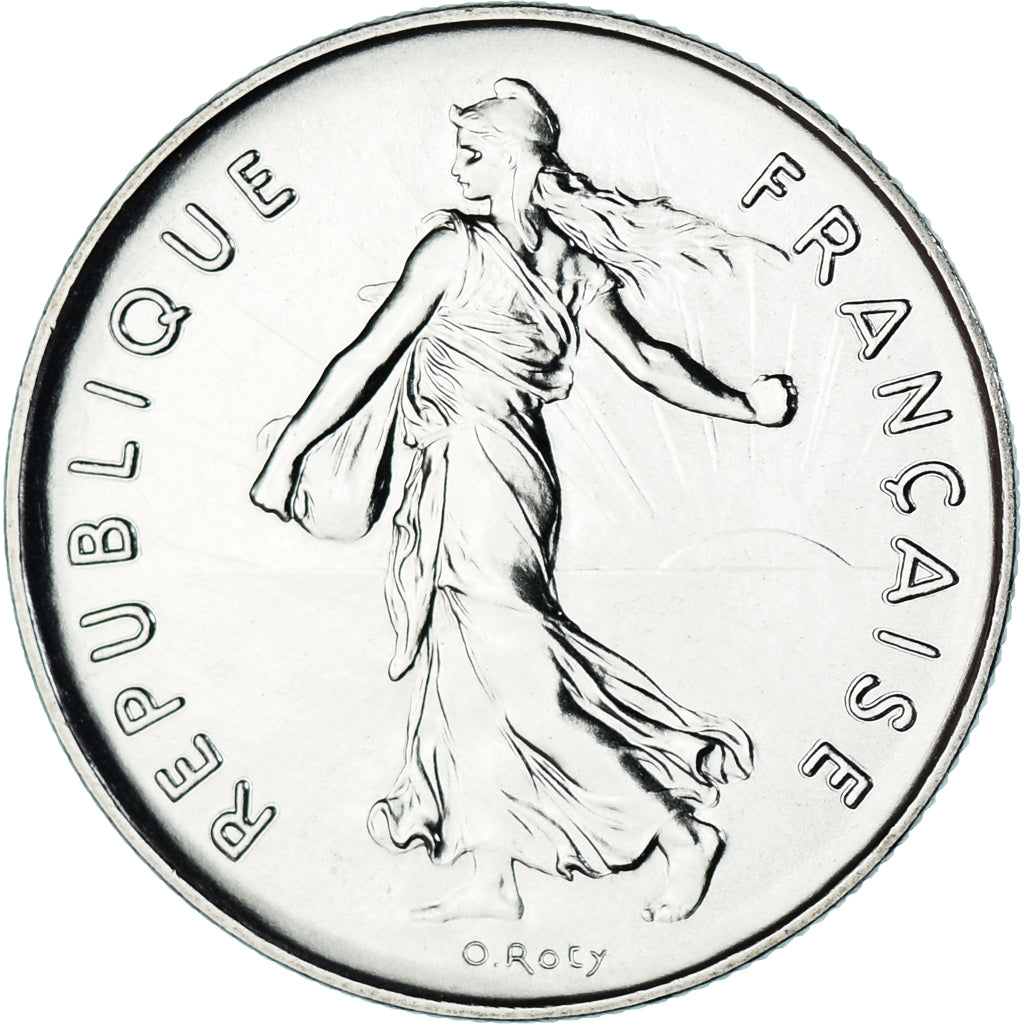 Coin, France, Semeuse, 5 Francs, 1982, Paris, série FDC, MS(65-70)