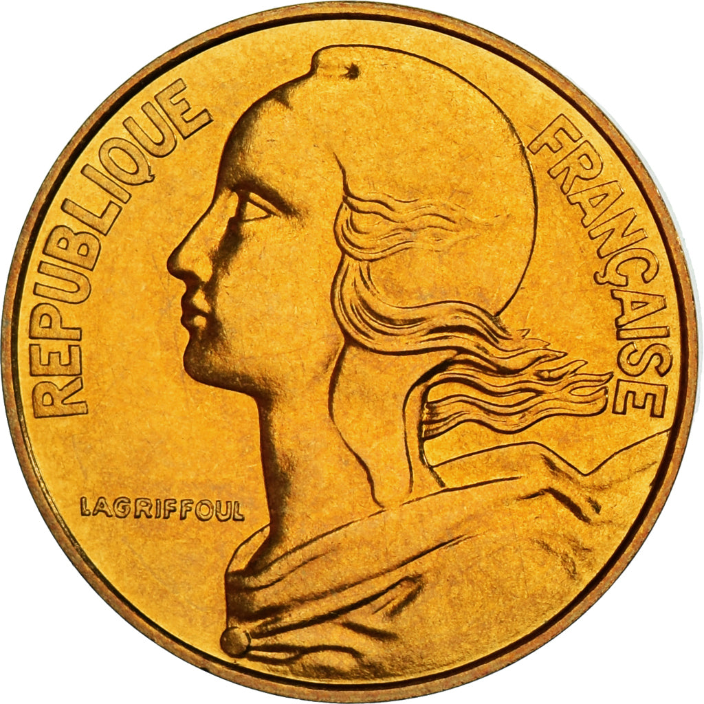 Münze, Frankreich, Marianne, 20 Centimes, 1982, Paris, série FDC, STGL