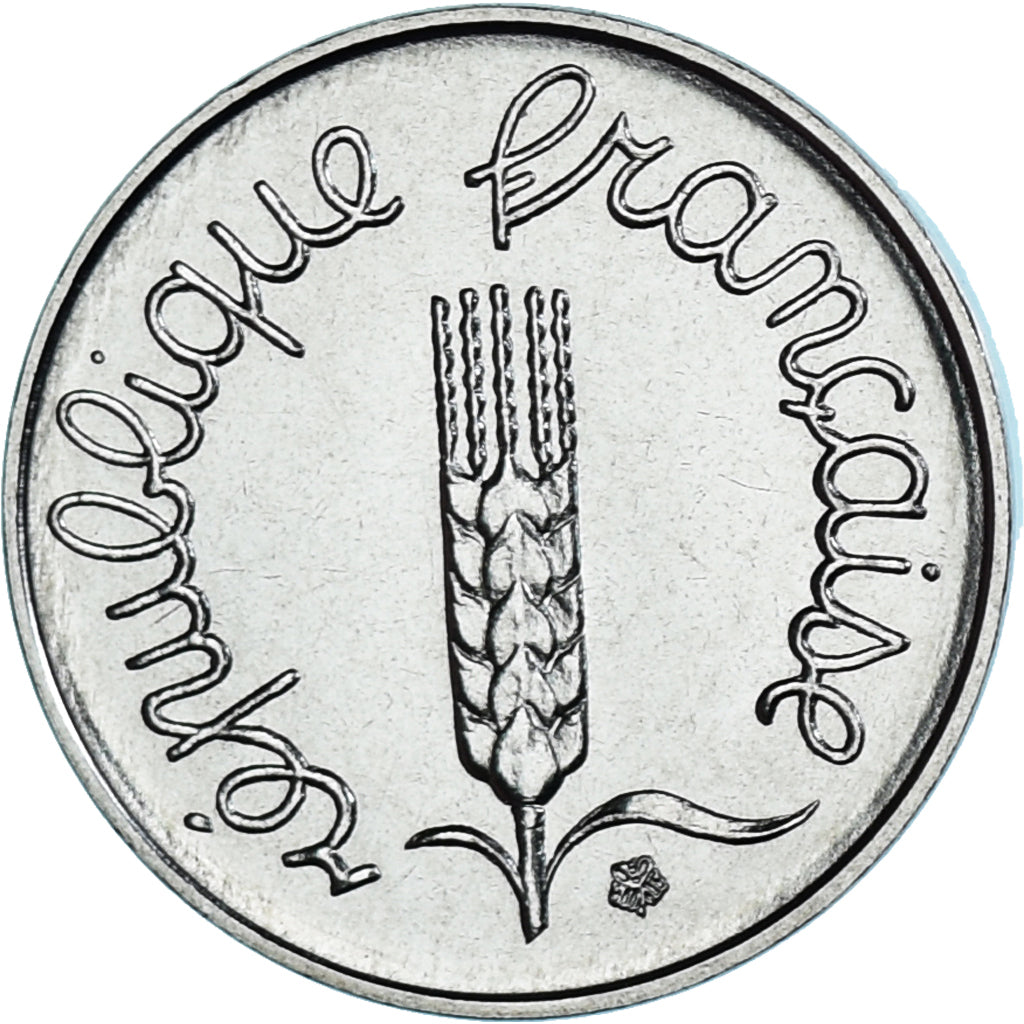 Coin, France, Épi, 1 Centime, 1982, Paris, série FDC, MS(65-70), Stainless