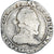 Münze, Frankreich, Henri III, Demi Franc, 1576, Rennes, S, Silber, Gadoury:487