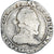 Munten, Frankrijk, Henri III, Demi Franc, 1576, Rennes, FR, Zilver, Gadoury:487