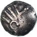 Coin, Remi, 1/4 statère aux segments, 70-52 BC, AU(50-53), Bronze