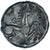 Monnaie, Bellovaques, Bronze au personnage courant, 80-50 BC, TTB, Bronze
