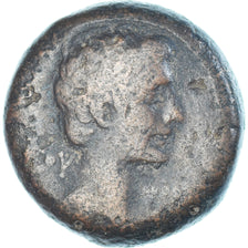 Coin, Egypt, Octavian, Æ, 30-28 BC, Alexandria, VF(20-25), Bronze, RPC:5001