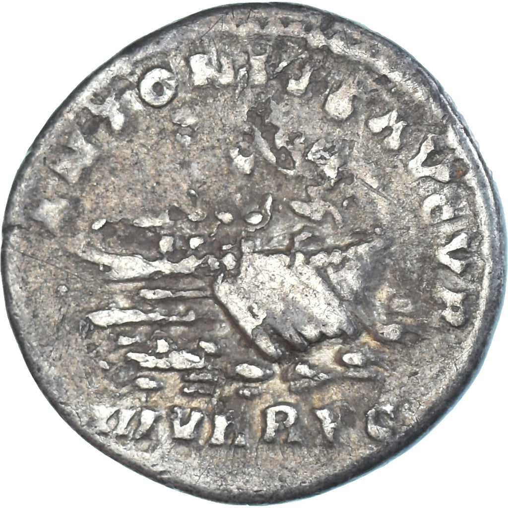 Monnaie, Marcus Aurelius & Lucius Verus, Denier, 168, Rome, Restitution issue