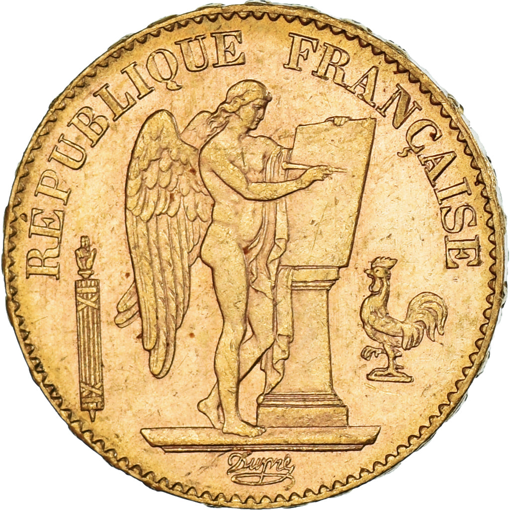 Monnaie, France, Génie, 20 Francs, 1896, Paris, Torche, TTB+, Or, Gadoury:1063