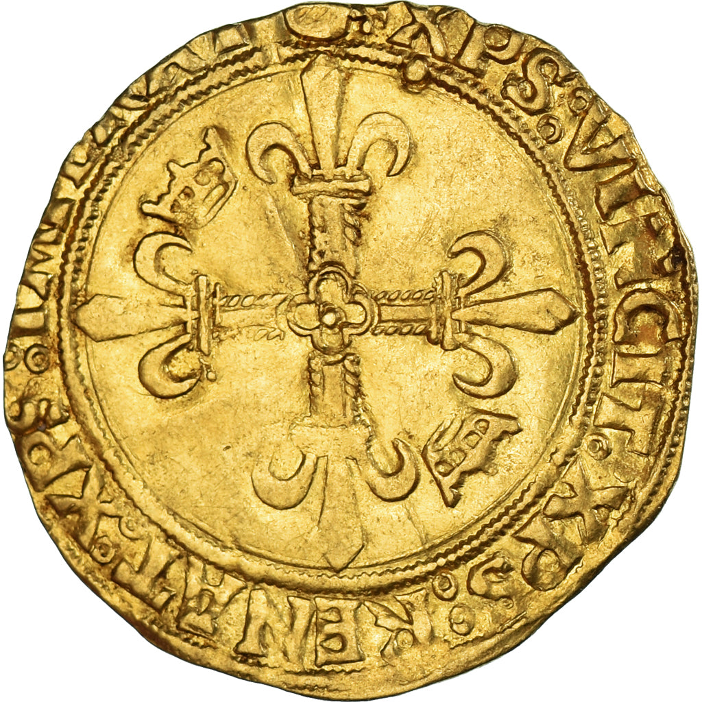 Coin, France, François Ier, Ecu d'or au soleil du Dauphiné, 1528-1530