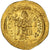 Maurice Tiberius, Solidus, 582-602, Constantinople, AU(55-58), Dourado