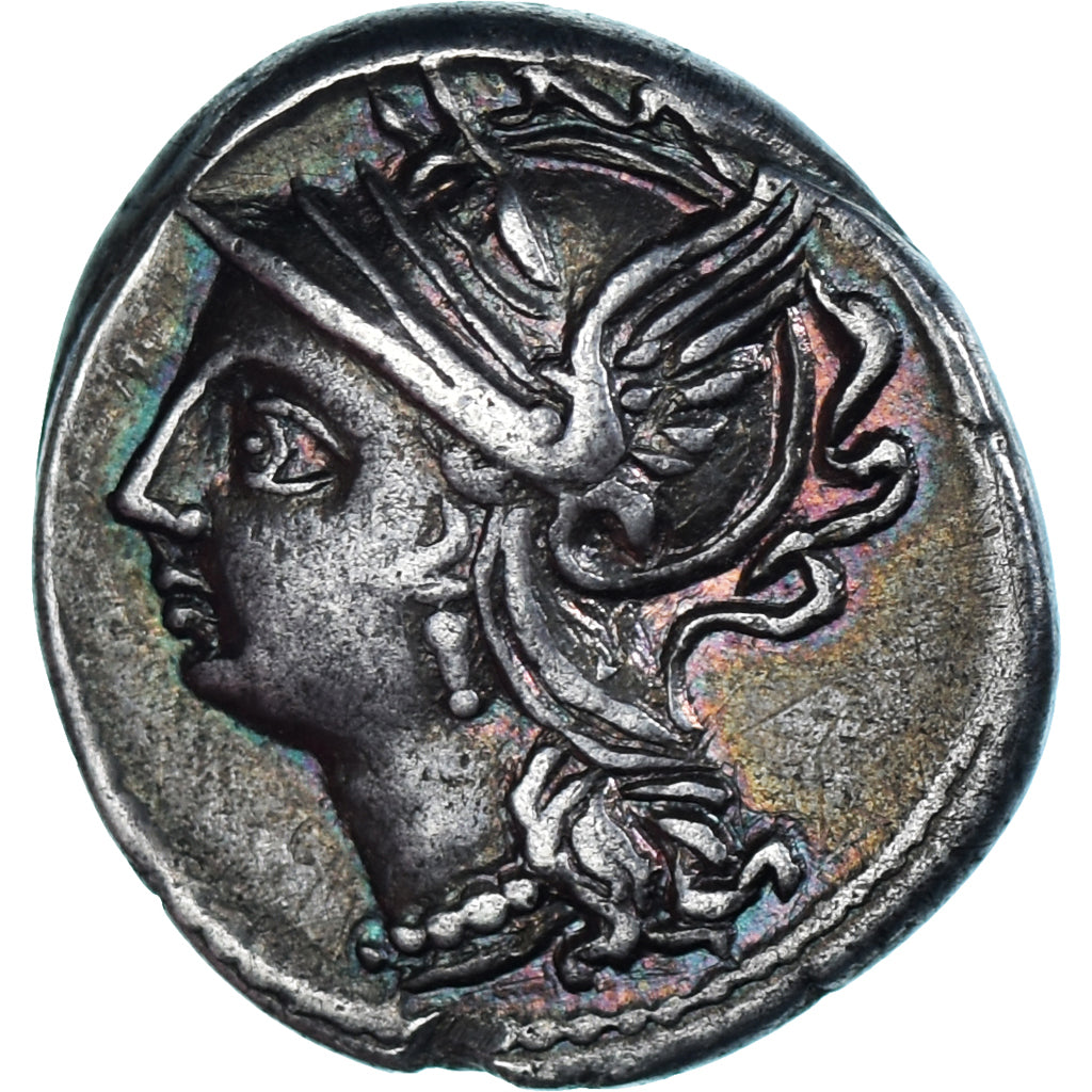 Coin, Coelia, Denarius, 104 BC, Rome, AU(55-58), Silver, Crawford:318/1b