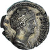 Coin, Diva Faustina I, Denarius, 141, Rome, AU(55-58), Silver, RIC:384a