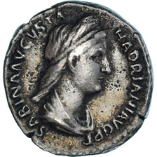 Coin, Sabina, Denarius, 133-135, Rome, VF(30-35), Silver, RIC:2545