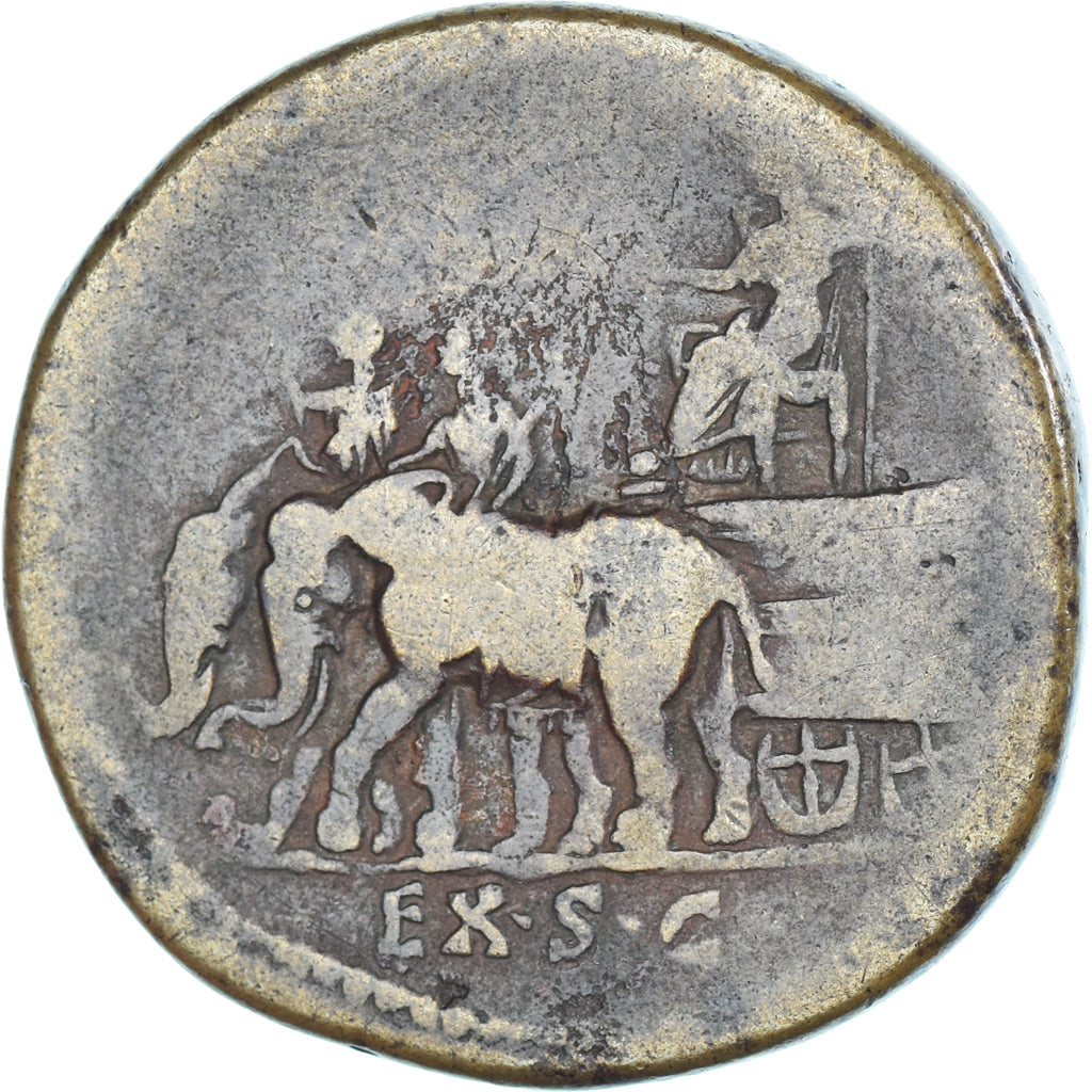 Monnaie, Diva Faustina I, Sesterce, 141, Rome, B+, Bronze, RIC:1140